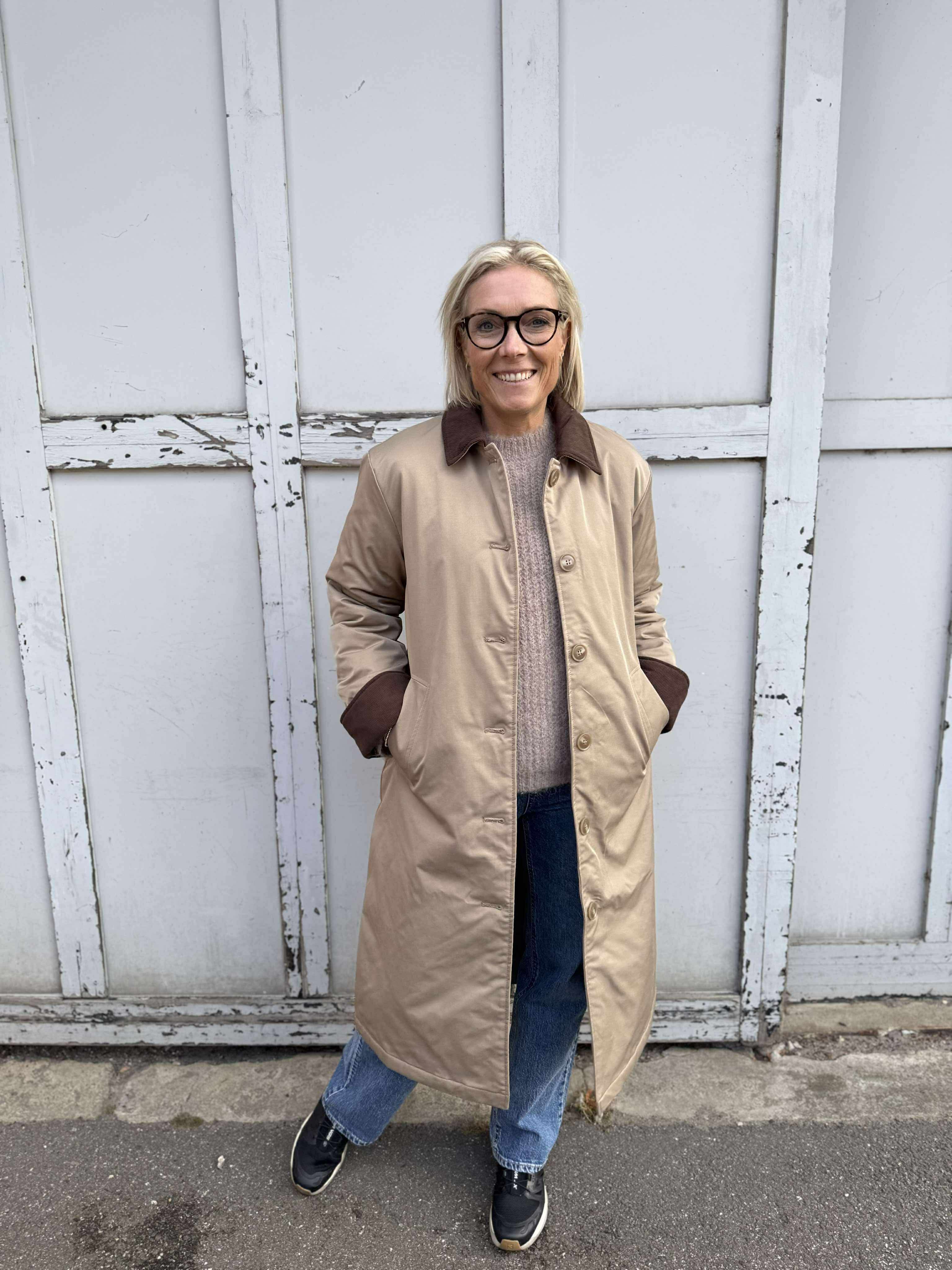 PCJORMA Coat - Greige